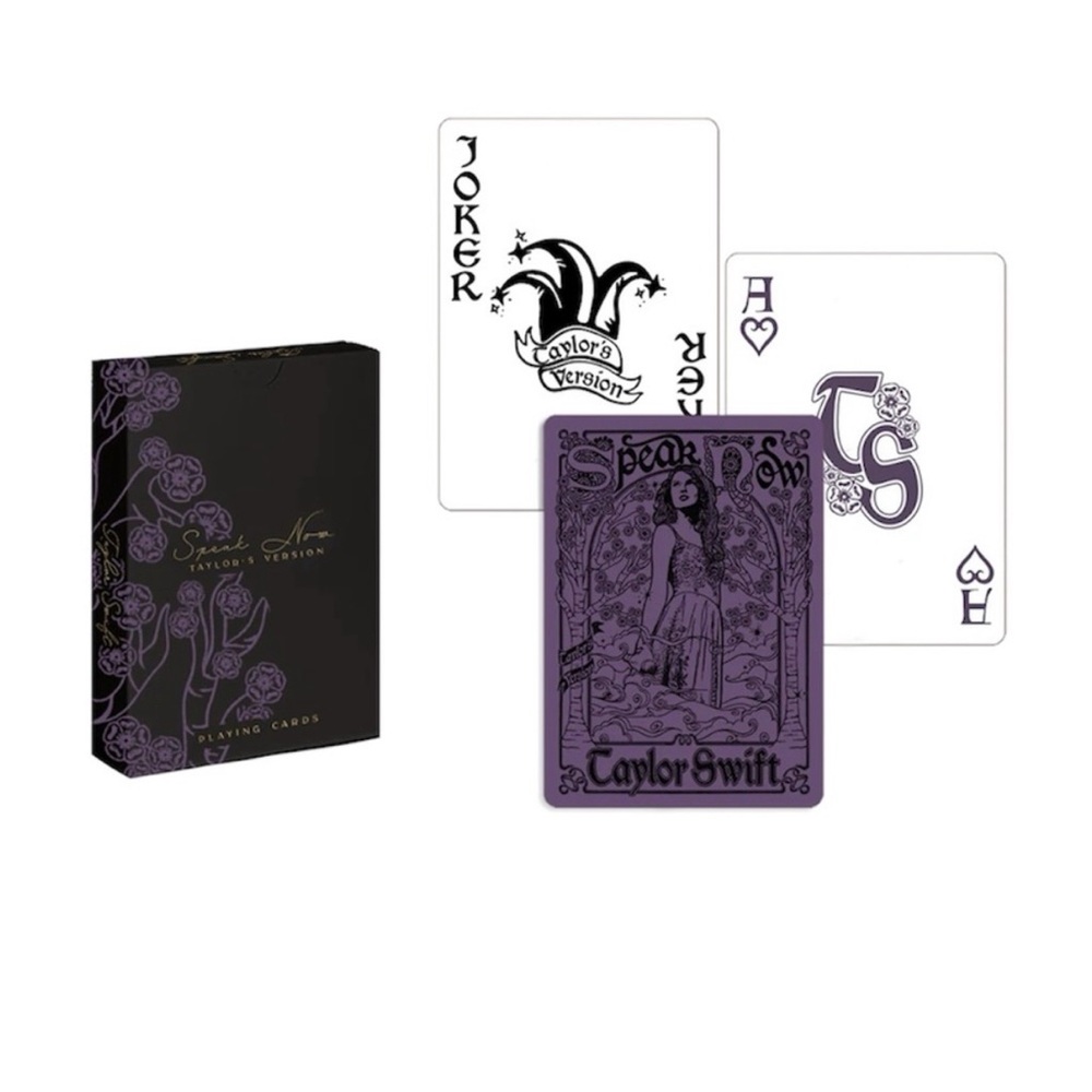 Taylor Swift Speak Now Playing Cards Card Deck